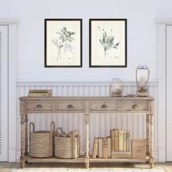 Kirkland's Home Greenery I Framed Art Prints, Set Of 2- Framed Art