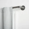 Kirkland's Home Gunmetal Hyde Wrap Around Curtain Rod, 120 In.- Curtain Rods & Hardware