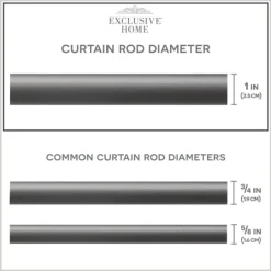 Kirkland's Home Gunmetal Open Sphere Curtain Rod, 72 In.- Curtain Rods & Hardware