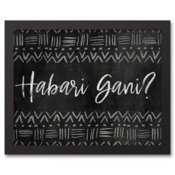 Kirkland's Home Habari Gani Kwanzaa Wall Plaque- Wall Plaques