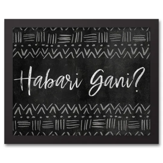 Kirkland's Home Habari Gani Kwanzaa Wall Plaque- Wall Plaques