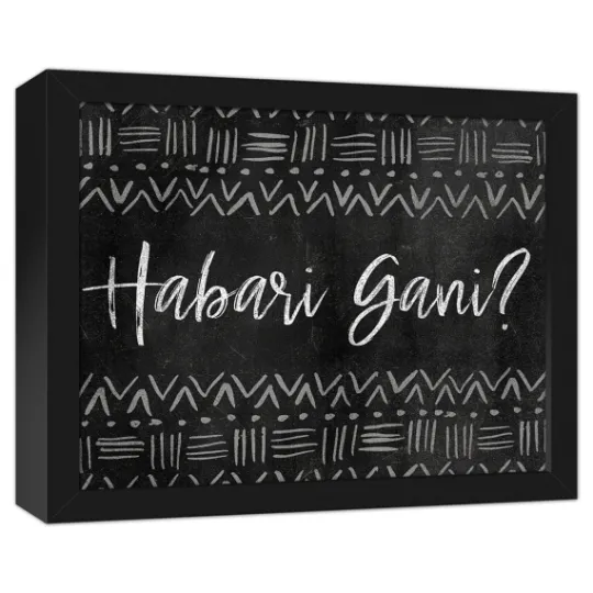 Kirkland's Home Habari Gani Kwanzaa Wall Plaque- Wall Plaques