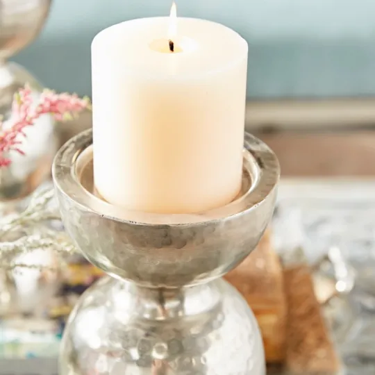 Kirkland's Home Hammered Metal Orb Candle Holder- Candle Holders