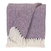 Kirkland's Home Hand Loomed Herringbone Throw- Blankets & Throws