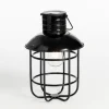 Kirkland's Home Hanging Cage Solar Powered Lantern- Outdoor Lighting