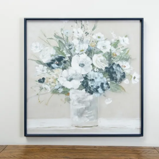 Kirkland's Home Happy Bouquet Framed Canvas Art Print- Framed Art