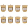 Kirkland's Home Happy Day Honey Votive Candles, Set Of 8- Candles
