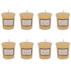 Kirkland's Home Happy Day Honey Votive Candles, Set Of 8- Candles