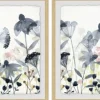 Kirkland's Home Happy Garden Diptych Framed Art Prints, Set Of 2- Framed Art