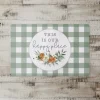 Kirkland's Home Happy Place Buffalo Check Kitchen Mat- Kitchen & Floor Mats