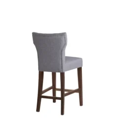 Kirkland's Home Harrison Tufted Counter Stool- Bar Stools & Counter Height Stools