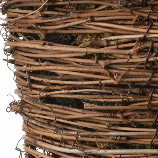 Kirkland's Home Harvest Arrangement In Woven Wall Basket- Arrangements & Greenery