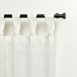 Kirkland's Home Hazel Sheer Braid 2-Pc. Curtain Panel Set, 96 In.- Curtains & Drapes