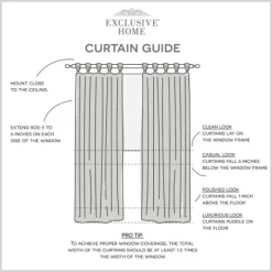Kirkland's Home Hazel Sheer Braid 2-Pc. Curtain Panel Set, 96 In.- Curtains & Drapes