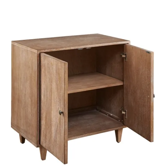 Kirkland's Home Hazelnut Prism Cabinet- Cabinets & Sideboards