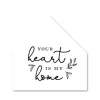 Kirkland's Home Heart Is Home House Shaped Canvas Art Print- Wall Quotes & Signs