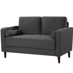 Kirkland's Home Heather Chelsea Modern Loveseat- Sofas & Loveseats