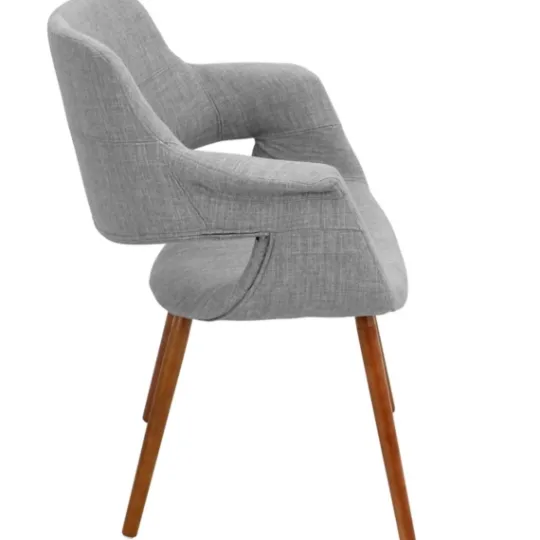 Kirkland's Home Heather Open Back Midcentury Accent Chair- Accent Chairs