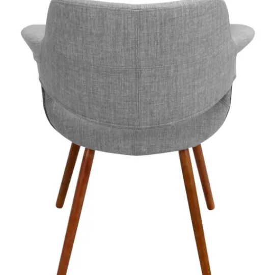 Kirkland's Home Heather Open Back Midcentury Accent Chair- Accent Chairs