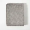 Kirkland's Home Heavenly Herringbone Plush Throw- Blankets & Throws