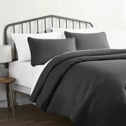 Kirkland's Home Herring 3-Pc. Queen Quilted Coverlet Set- Bedspreads & Coverlets