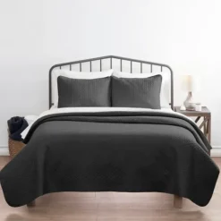 Kirkland's Home Herring Quilted 3-Pc. Twin Coverlet Set- Bedspreads & Coverlets