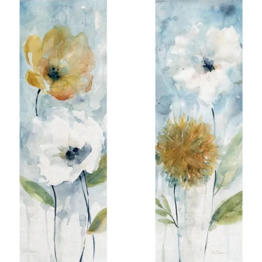 Kirkland's Home Holland Spring Blooms Canvas Art Prints, Set Of 2- Canvas Art