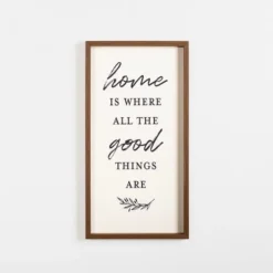 Kirkland's Home Home Is Where All The Good Things Are Wall Plaque- Wall Quotes & Signs