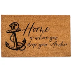 Kirkland's Home Home Is Where You Drop Your Anchor Doormat- Doormats