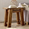 Kirkland's Home Honey Acacia Rustic Accent Table- Accent & End Tables
