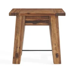 Kirkland's Home Honey Acacia Rustic Accent Table- Accent & End Tables