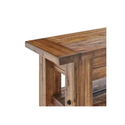 Kirkland's Home Honey Acacia Rustic Console Table- Console Tables