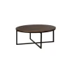 Kirkland's Home Honey Acacia Wood Round Coffee Table- Coffee Tables