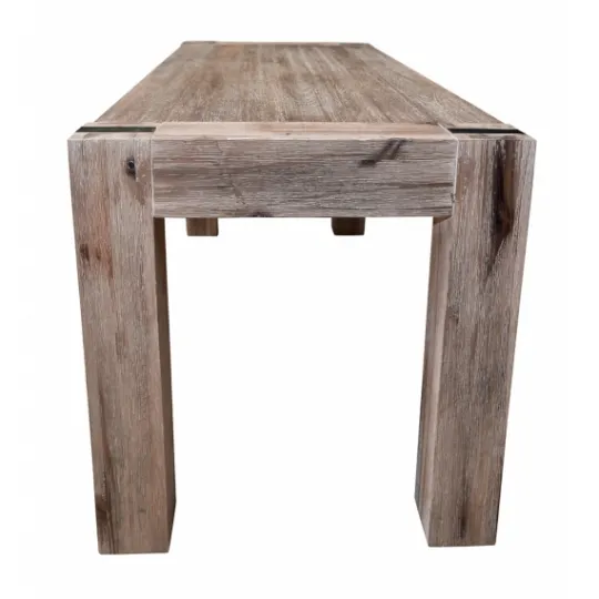 Kirkland's Home Honey Brushed Acacia Wood Rustic Bench- Benches & Ottomans
