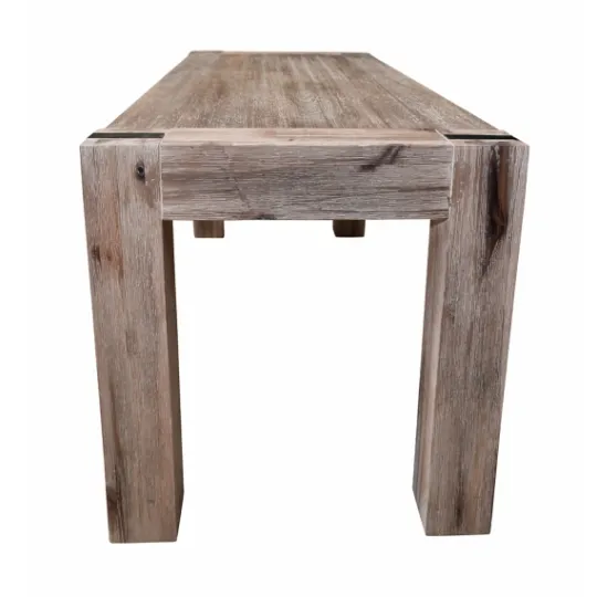 Kirkland's Home Honey Brushed Acacia Wood Rustic Bench- Benches & Ottomans