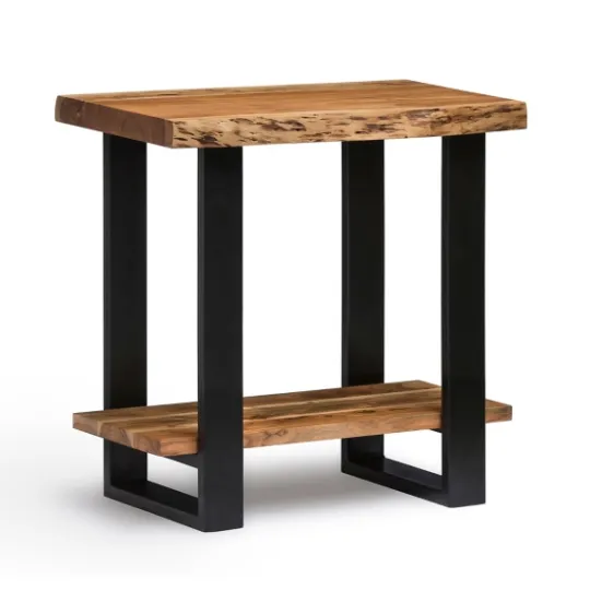 Kirkland's Home Honey Live Edge 3-Pc. Coffee And Accent Table Set- Coffee Tables