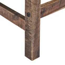 Kirkland's Home Honey Saddle Seat Wood Stool- Benches & Ottomans