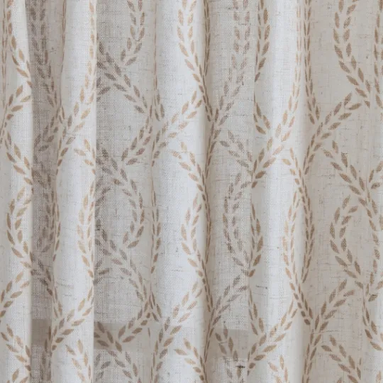Kirkland's Home Honey Trellis Woven Single Curtain Panel, 84 In.- Curtains & Drapes
