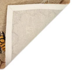 Kirkland's Home Honeycomb Bees Outdoor Area Rug, 5X7- Outdoor Rugs