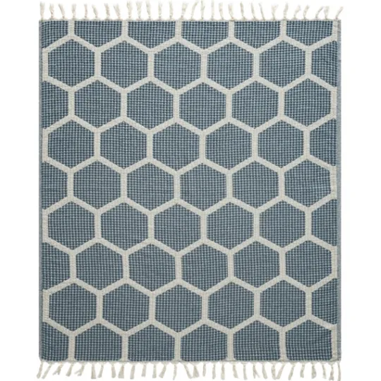Kirkland's Home Honeycomb Cotton Throw- Blankets & Throws