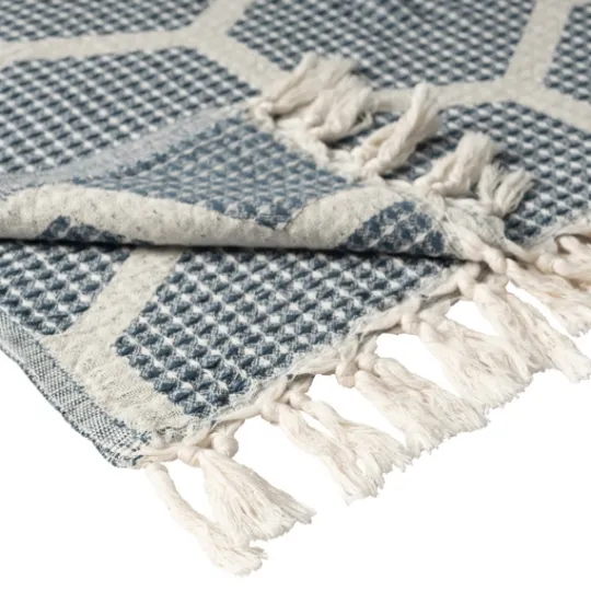 Kirkland's Home Honeycomb Cotton Throw- Blankets & Throws