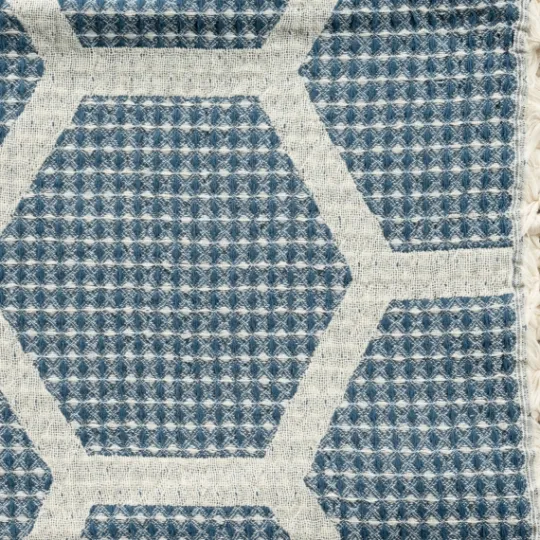 Kirkland's Home Honeycomb Cotton Throw- Blankets & Throws