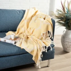 Kirkland's Home Honeycomb Cotton Throw- Blankets & Throws