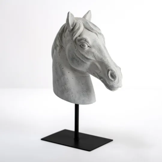 Kirkland's Home Horse Head Figurine- Statues & Figurines