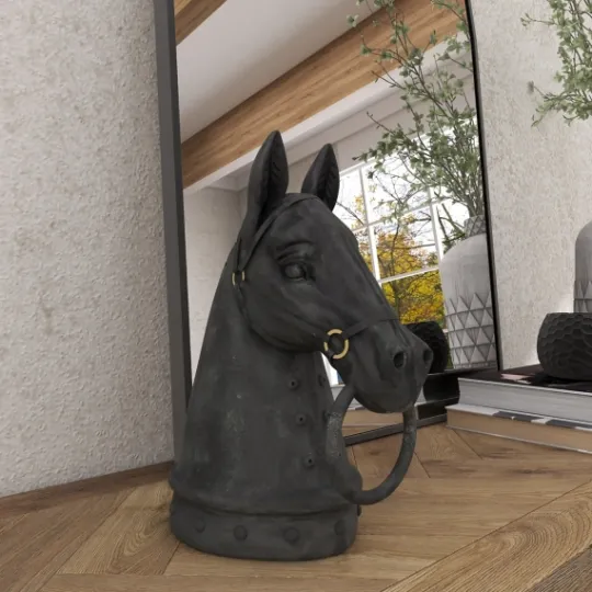 Kirkland's Home Horse Head Statue, 12 In.- Statues & Figurines