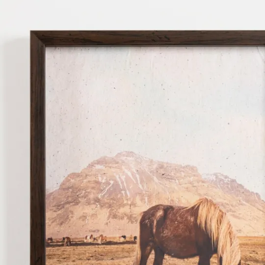Kirkland's Home Horse On Range Framed Art Print- Framed Art