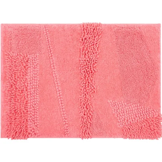 Kirkland's Home Hot Asymmetrical Cotton Bath Mat, 45 In.- Bathroom Rugs