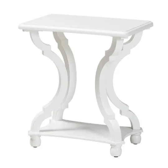 Kirkland's Home Hourglass Wood Accent Table- Accent & End Tables