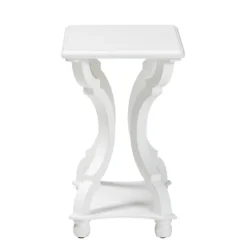 Kirkland's Home Hourglass Wood Accent Table- Accent & End Tables