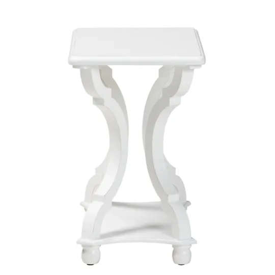 Kirkland's Home Hourglass Wood Accent Table- Accent & End Tables